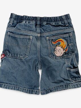 Vintage Y2K Blazehead Embroidered Logo Kid's Carpenter Jeans Jorts